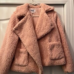 Jack by BB Dakota Women's Pink Sherpa